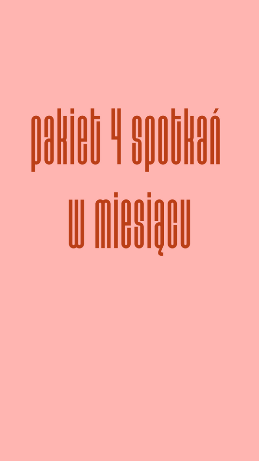 CERAMIKA NA GODZINY - PAKIET 4 SPOTKAŃ W MIESIĄCU